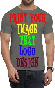 Camiseta de manga corta con cuello redondo para hombre de alta calidad 100% algodón 140gsm OEM Bangladesh Camiseta 100% algodón jersey 30/1 - Product Image 5