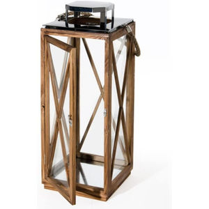 Linterna colgante decorativa de Navidad para interiores de diseño único, linterna de madera y Metal Premium para el hogar, boda y decoración de eventos - Product Image 5