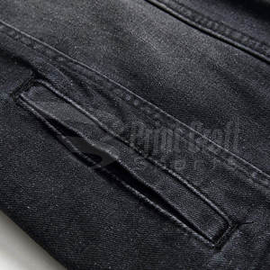 Vêtements de mode, veste en jean pour homme, coupe-vent, veste en jean d'hiver pour homme, veste en jean pour homme à la vente - Product Image 4
