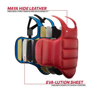 Protector de Pecho Ligero de Cuero para Entrenamiento de Boxeo y Fitness, Cómodo, Duradero y Transpirable - Product Image 5