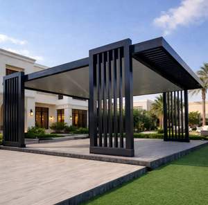 Pérgolas de aluminio para estacionamiento de coches, carport de aluminio en venta para EE. UU./Europa/Argentina/Oceania/África con envío rápido - Product Image 6