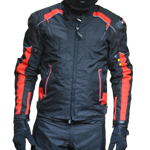 แจ็กเก็ตหนังมอเตอร์ไซค์สำหรับผู้ชายเสื้อแจ็กเก็ตมอเตอร์ไซค์สำหรับแข่งรถมอเตอร์ไซค์สินค้าใหม่ขายดี - Product Image 4