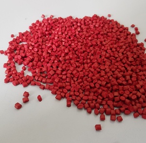 Granulés vierges LDPE+LLDPE + Masterbatch de couleur rouge de haute qualité pour film soufflé, sacs plastiques pour appareils électroménagers de l'usine CPI - Product Image 1