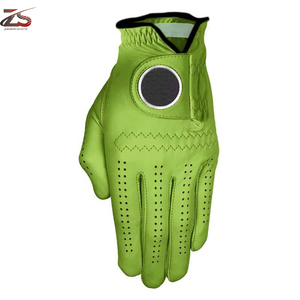 Gants de golf en cuir Top Gants de golf réglables de haute qualité à vendre de haute qualité Logo personnalisé pour hommes Made in Pakistan - Product Image 2