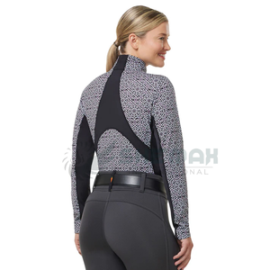 Camisa de compresión avanzada para montar a caballo, capa Base térmica, ropa ecuestre, entrega de calidez, flexibilidad, comodidad a la venta - Product Image 6