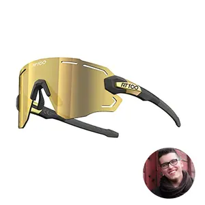 Prodotti di vendita caldi occhiali protettivi stile sportivo modello Q588 specializzati in estensibile adatto per fodera con Zip