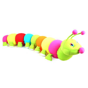 Stuffed Soft Been <b>Caterpillar</b> <b>Toy</b> - Multi - Product Image 1