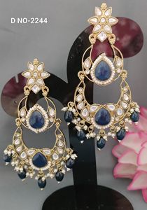 Clásico de moda Mossiniate Kundan Mehandi Pendiente Sku -2244 C/1 - Product Image 6