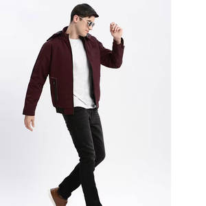Nueva chaqueta Bomber de Color sólido para hombre, chaquetas de béisbol ajustadas informales para hombre, nuevas chaquetas Bomber de alta calidad a la moda de otoño - Product Image 4