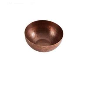 Cuenco de cobre martillado a mano pulido para mayor durabilidad y brillo adecuado para restaurantes de catering o servicios de buffet - Product Image 3