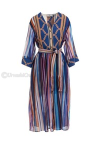 Nueva ropa de mujer, manga, moda, vestido informal Sexy, Vestido corto acampanado con cuello en V, Mangas de globo con detalles de puños elásticos - Product Image 5