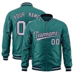 Fabricant de blousons bomber personnalisés avec logo sur le devant, de haute qualité, pour hommes et femmes, en nylon, coupe-vent, fournisseur en gros - Product Image 5