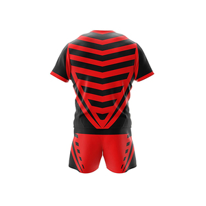 Uniformes de Rugby Deportivos Unisex con Diseño Personalizado, Conjuntos de Camisetas Sublimadas OEM con Tela Transpirable Antibacteriana - Product Image 5
