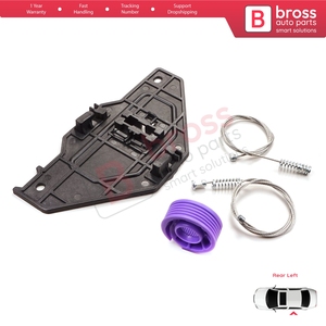 Juego de Reparación de Elevalunas Eléctrico Trasero Izquierdo BWR1199 para C5 MK2 MK3 RD/TD RC RD RW 2007-2018 4/5 Puertas 9675915280 - Product Image 4