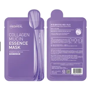 Mediheal Daily Solution - Collagen Mucin Essence Mask Pack - 15 sheets x 20ml