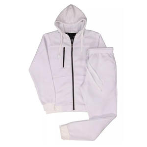 Chándales Deportivos para Hombre con Cierre, Estilo Desgastado, 100% Poliéster, Talla Grande, Ecológicos, Lavado Ácido, Estilo Vintage, Forro Polar para Invierno - Product Image 2