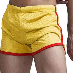 Top qualité maille tissu Fitness Shorts maille Shorts Polyester Gym entraînement poche personnalisé Shorts pour hommes 100% polyester tissu - Product Image 5