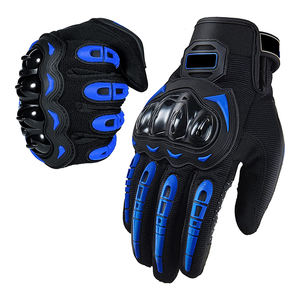 Gants de course en cuir véritable pour hommes dernier cri Gants de moto de motocross avec logo personnalisé haute qualité prix cyclisme équitation - Product Image 1