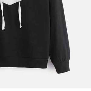 Sweat-shirt à capuche oversize pour homme de haute qualité, en tricot, manches longues, automne-hiver, chaud, fermeture éclair sur les épaules, vente en gros de sweats à capuche et de sweat-shirts - Product Image 5