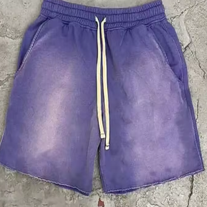 Pantalones cortos para hombre con bolsillos, ropa corta francesa de verano para la temporada caliente, precio bajo, venta al por mayor, pantalones cortos sublimados con logotipo personalizable - Product Image 6