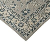 Luxury Handmade Wool Rug High End Hand Knotted Living Room Carpet with Modern Floral Design Sustainable Non-Slip Backing