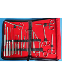 Juego de Instrumentos Quirúrgicos Hosanna de 15 Piezas de Acero Inoxidable para Rinoplastia Manual y Cirugía Plástica con Certificación CE - Product Image 1