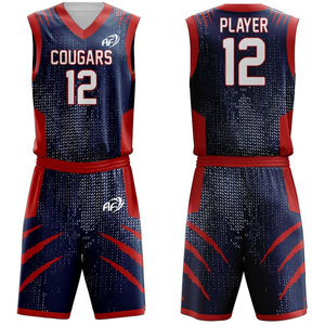 La última colección de verano, uniformes de baloncesto, impresión por sublimación transpirable, precios razonables en diferentes tamaños, estilo de conjunto - Product Image 1