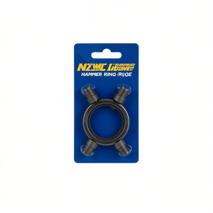 Anillo de Martillo PEDDINGHAUS, 17 mm de Diámetro Exterior, 23 mm de Altura, 2000 g, para Artesanías de Bambú y Madera - Product Image 3