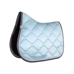 Doublure douce respirante et durable, design matelassé, soutien confortable personnalisé pour les chevaux, selle de cheval anglaise élégante. - Product Image 2