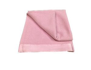 Couverture de bébé tissée en cachemire 100% motif solide super doux chaud sans poids meilleure qualité - Product Image 2