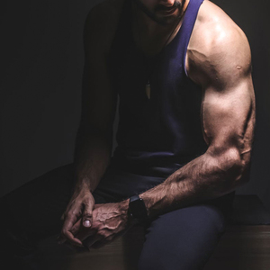 High quality <b>white</b> quick <b>fit</b> stringer tank top bodybuilding running gym men's tank tops - Product Image 5