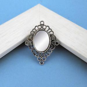 Jeweljunk Casual oro rosa oxidado plateado espejo ajustable anillo de dedo deslustre libre incrustaciones anillos de racimo gratis - Product Image 1