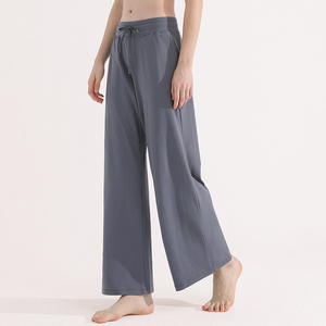 Quick Dry Breathable Solid Color High Waist Stretch Fitness Yoga <b>Flare</b> Pants Women Fitness <b>Leggings</b> - Product Image 4