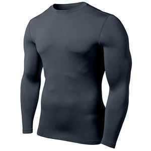 Gentle & Strong-Manga larga-BJJ Gym MMA Training Fitness Man Jitsu Rash Guard para hombres - Product Image 4