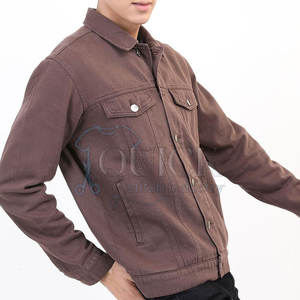 Chaquetas vaqueras para hombre hechas en Pakistán de calidad superior, diseño personalizado al por mayor, logotipo frontal impermeable ecológico de primavera personalizable - Product Image 3