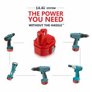 14.4V 3.0Ah Ni-MH for Makita Replacement <b>Battery</b> 1434 1420 1422 1433 PA14 1435 1435F 192600-1 193985-8 - Product Image 4