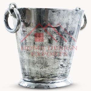 Champagne Nickel Plated <b>Ice</b> <b>Bucket</b> Wine Solid Aluminum <b>Gold</b> Wine Cooler for Bar Party Decor/Large Beverage Tub - Product Image 3