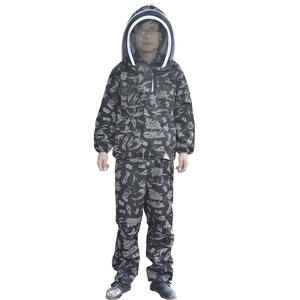 Mono profesional antiapicultura negro de 1 pieza para apicultores, traje de Apicultor con uniforme de trabajo transpirable - Product Image 1