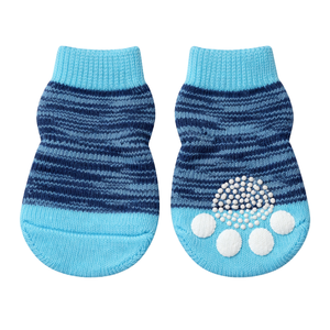 Chaussettes antidérapantes roses pour chien avec semelle antidérapante, douces et extensibles, protection des pattes pour les sols intérieurs - Product Image 5