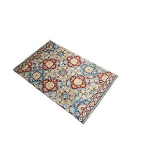 Venta caliente clásico rectángulo adulto decoración del hogar alfombras bordadas hechas a mano 100% yute/lana algodón Material tejido Oficina - Product Image 3