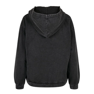 เสื้อฮู้ดผู้หญิงระบายเหงื่อได้ดี, เสื้อแนวสตรีทผ้าฝ้าย100% ระบายอากาศได้ดีเสื้อฮู้ดโอเวอร์ไซส์วินเทจผ้าคอตตอน - Product Image 4