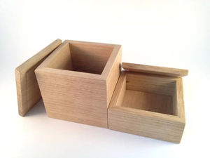 Joyero pequeño de madera para niñas, almacenamiento decorativo hecho a mano con compartimentos, caja de regalo bonita, proveedor indio - Product Image 4