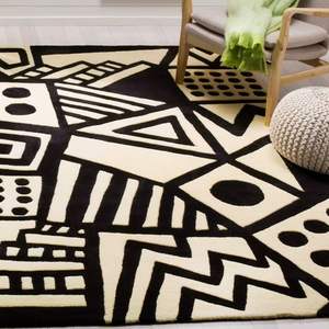 Productos más vendidos Alfombra de algodón tejido grueso Diseño de tejido plano Dhurrie hecho a mano para áreas de juego Retiros de yoga o lugares acogedores para el hogar - Product Image 6