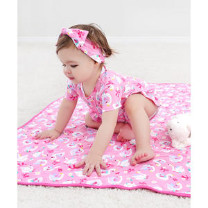 ผ้าห่อตัวเด็กทารก ลายหงส์ ซอง ซาง ผลิตจากใยไผ่ สำหรับอุปกรณ์เย็บผ้า - Product Image 2