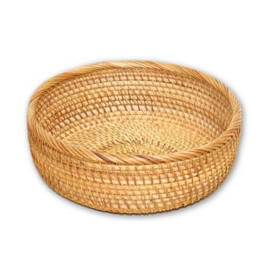 VENTA CALIENTE Exportación de Vietnam Cesta de ratán tejida a mano Solución de almacenamiento ecológica y elegante - Product Image 1