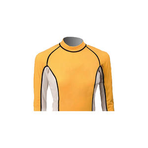 Traje de Baño Rash Guard Personalizable para Hombre, Manga Larga, Transpirable, de Secado Rápido, Spandex/Poliéster Elástico, Sublimado en los Brazos - Product Image 2
