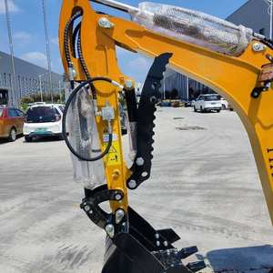 Precio barato al por mayor usado mini excavadora sobre orugas 2 toneladas de segunda mano pequeña máquina excavadora - Product Image 3