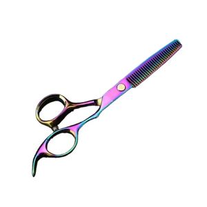 ชุดอุปกรณ์ตัดผมดีไซน์ใหม่สำหรับร้านเสริมสวย กรรไกรตัดผมบางสำหรับผู้ใหญ่ อุปกรณ์และเครื่องมือทำผม - Product Image 3