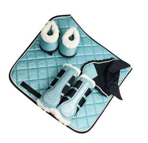 Ensemble d'équipement d'équitation avec bottes de protection de la selle et bonnet d'oreille de qualité supérieure par TARIQ MFG CO - Product Image 4