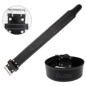 เข็มขัดยกน้ำหนักแบบมีคันโยก ทำจากหนัง สำหรับออกกำลังกาย ช่วยพยุงหลัง - Product Image 2